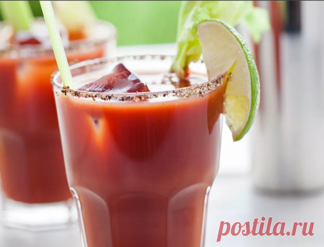 Кровавая Мэри «Bloody Mary» — рецепт. — алко-плюс