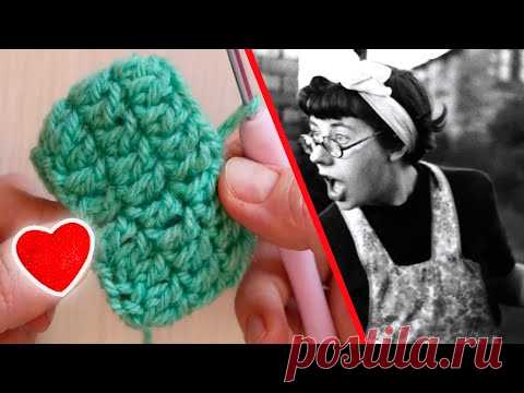 НЕЗАМЕТНОЕ соединение ряда при вязании по кругу крючком!  НОВЫЙ способ!