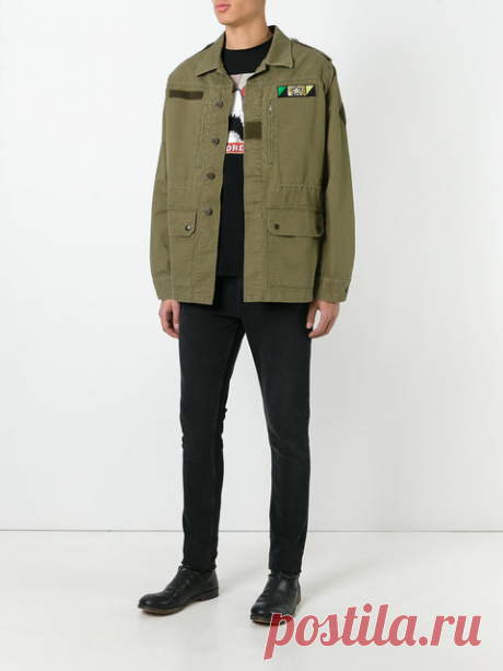 Священная ловушка Sweet Dreams Shark Patch Military Jacket - Farfetch