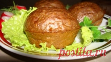 Печеночные маффины