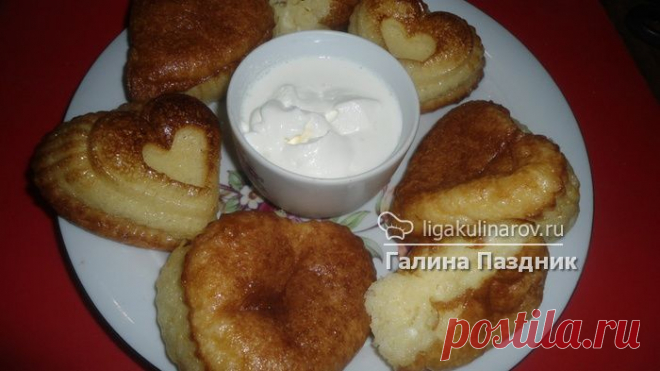 Сырники воздушные в духовке – рецепт с фото от Лиги Кулинаров, пошаговый рецепт