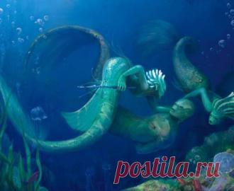 Цивилизация рыболюдей - прародитель человечества?