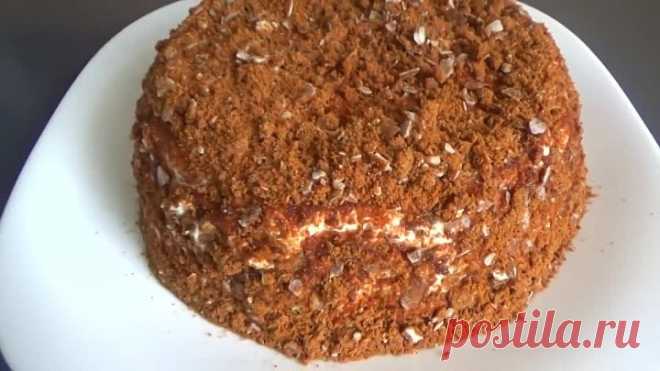 Бесподобно вкусный Торт Без Выпечки.Никто не догадается из чего он!