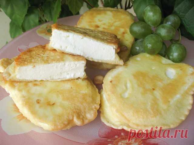 Горячая закуска из адыгейского сыра в хрустящем кляре | Русская кухня