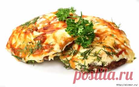 Котлетки под шубкой