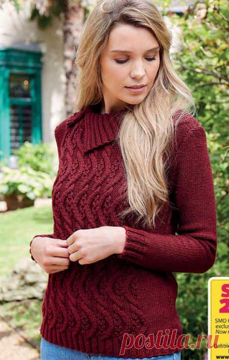пуловер из журнала Knit Now 2017-80