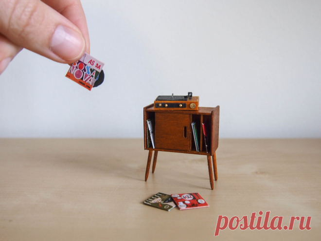 How it's Made: Mid Century Record Player and Cabinet — Little Architecture