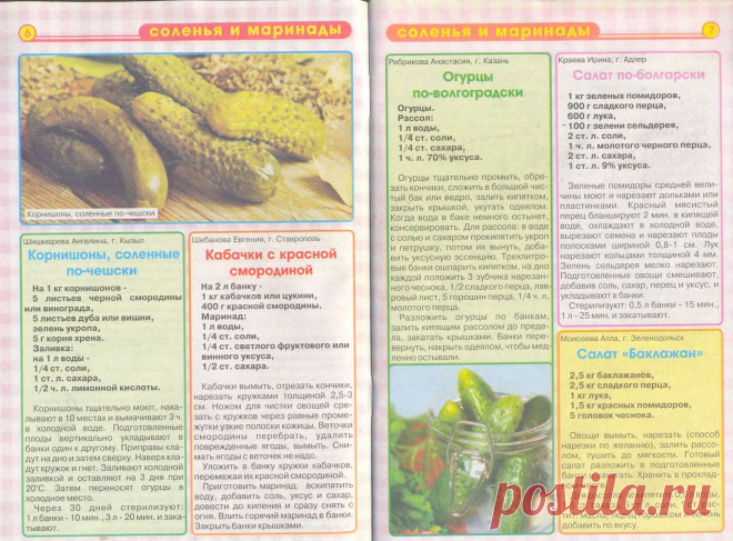 Коллекция рецептов