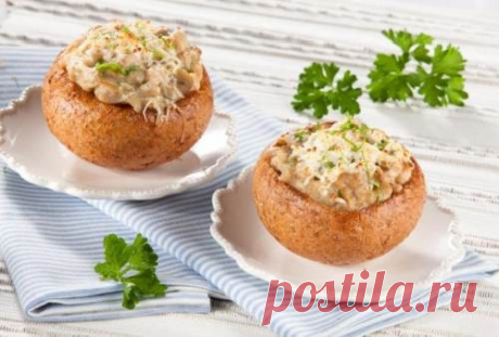Жульен вкуснейший из языка в булочке | БЛАЖЕНСТВО ДУШИ. Мои рецепты и советы.