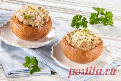 Жульен вкуснейший из языка в булочке | БЛАЖЕНСТВО ДУШИ. Мои рецепты и советы.