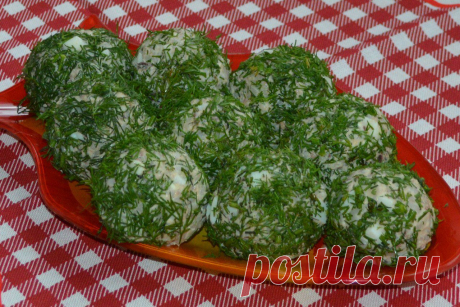 &quot;Шарики&quot; (рыбный салатик)