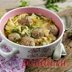Рецепт супа с фрикадельками и вермишелью в мультиварке / Меню недели
