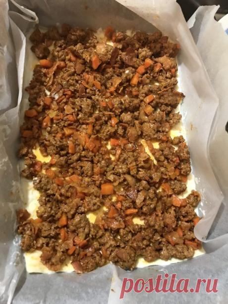 Лазанья с соусом бешамель