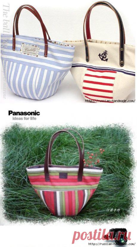 Выкройка летней сумки. Шьем сами