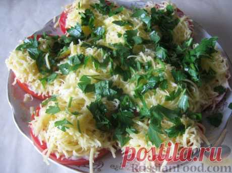 Рецепт: Помидоры "под шубой" на RussianFood.com