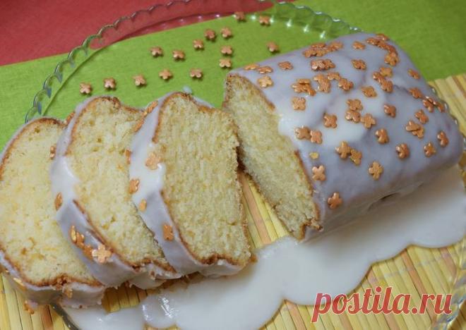 (20) КЕКС апельсиновый на ряженке под апельсиновой глазурью - пошаговый рецепт с фото. Автор рецепта Марина . - Cookpad