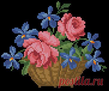 (6) Gallery.ru / Rosebuds_Berlin woolwork - Реконструкции старинных схем - tani211
