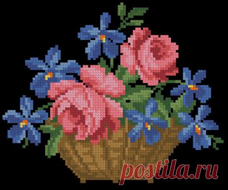 (6) Gallery.ru / Rosebuds_Berlin woolwork - Реконструкции старинных схем - tani211