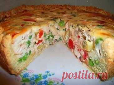 Открытый чудо – пирог — Домашняя кулинария