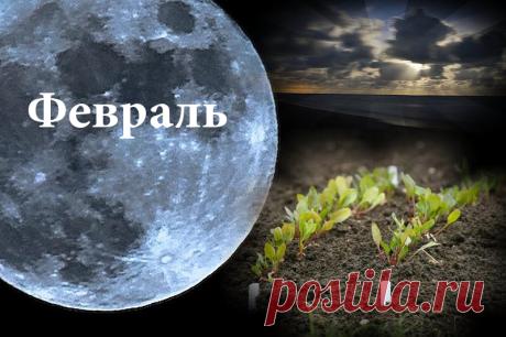 Лунный посевной календарь на февраль 2018 года по дням (в таблице) Народные приметы, астрологические прогнозы и рекомендации, основанные на многовековых наблюдениях — все эти факторы объединены ...