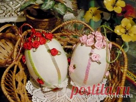 Пасхальные яйца из ткани | Всё о моде, стиле, шитье и рукоделии СЛИЯНИЕ СТИЛЕЙ