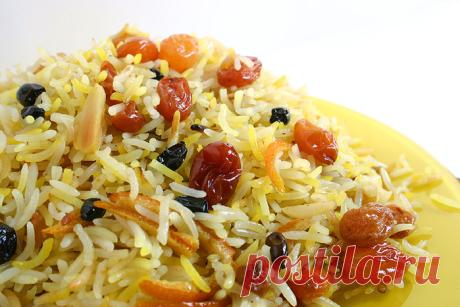 Плов с сухофруктами