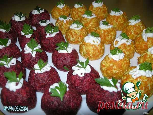Закуска из свеклы и моркови..