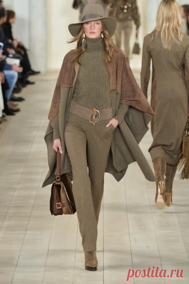 Тематика Дикого Запада в коллекции американского дизайнера Ralph Lauren: 30 уютных нарядов сезона осень-зима 2015-2016 - Ярмарка Мастеров - ручная работа, handmade
