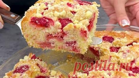 Клубничный пирог 🍓