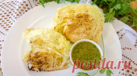 Капуста на сковороде гриль (пошаговый рецепт с фото) - Pro Vkusnyashki