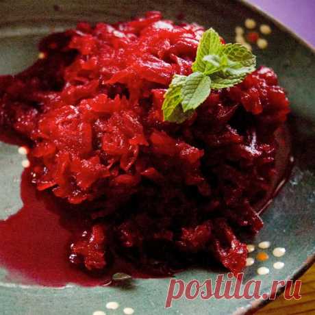 Заготовки: маринованная свекла