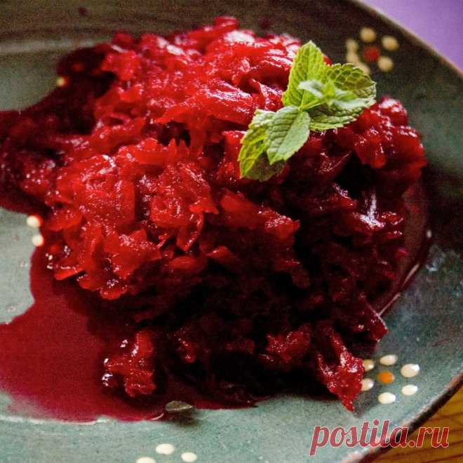 Заготовки: маринованная свекла