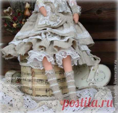 Бохо-девушка Мишель - кремовый,айвори,бежевый,молочный,стиль бохо,кукла ручной работы