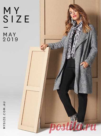Lookbook женской одежды plus размеров австралийского бренда My Size май 2019