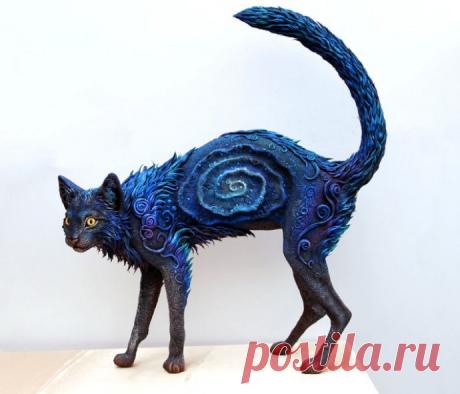 Великолепные фигурки с загадочным орнаментом от русского умельца Евгения Хонтор | Colors.life