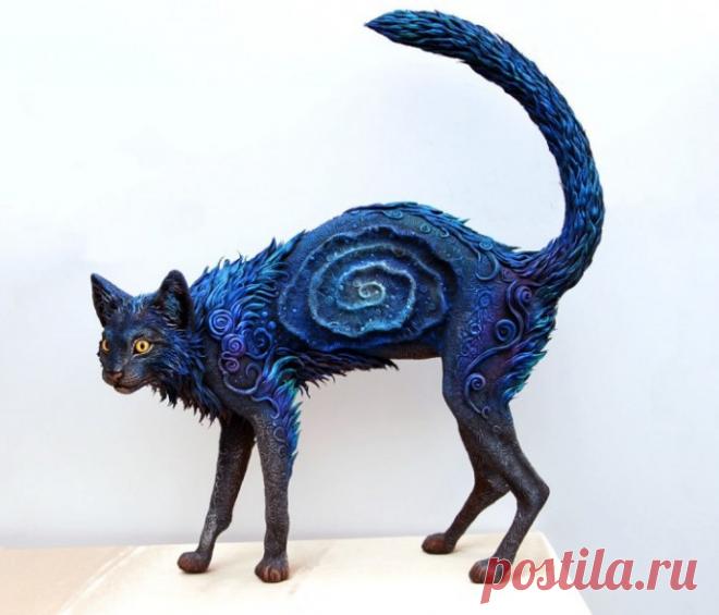 Великолепные фигурки с загадочным орнаментом от русского умельца Евгения Хонтор | Colors.life