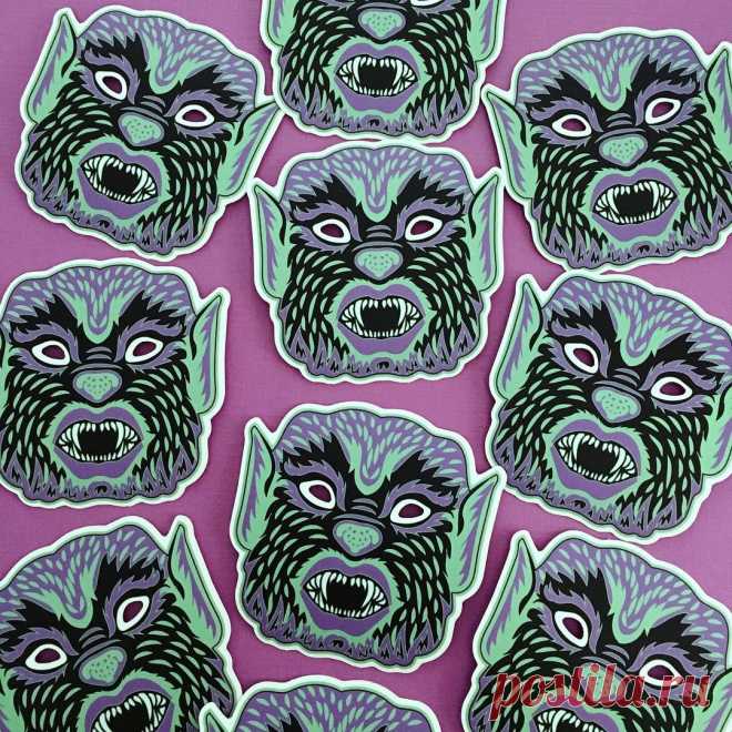 Dana Duncan в Instagram: «They are here! Just in time for Halloween. 🌚 New retro vintage werewolf mask vinyl stickers are up in my etsy shop! 🎃👻🍬 Yay! #vinylstickers…» 63 отметок «Нравится», 0 комментариев — Dana Duncan (@pink.owlet) в Instagram: «They are here! Just in time for Halloween. 🌚 New retro vintage werewolf mask vinyl stickers are up…»