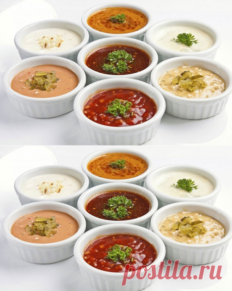Заменяем майонез на легкие, вкусные и полезные соусы