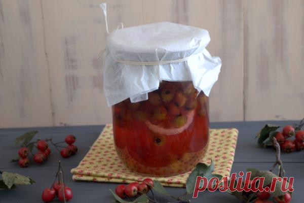 Варенье из боярышника с лимоном.