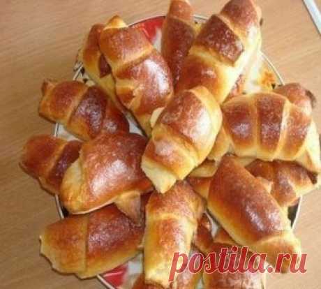 Очень простой рецепт рогаликов.
