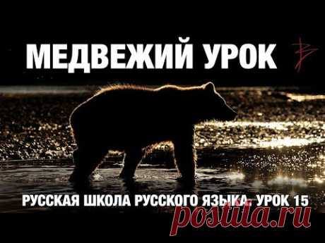 Русская Школа Русского Языка. БЕРлога гуБЕРнатора. БЕРёзы БЕРлина.Урок 15. Медведь. В.Сундаков