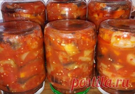 Салат из баклажанов десятка на зиму с морковью