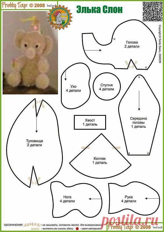 Разделы выкроек