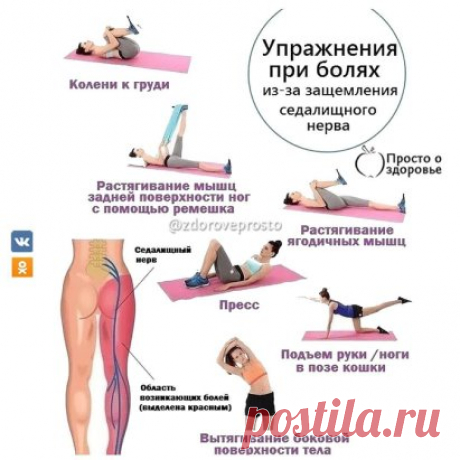 Прекрасные упражнения, реально помогают!
