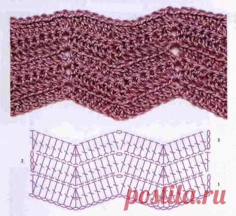 KNIT STUDIO YANA BURYAK: Узор миссони крючком. Подборка схем