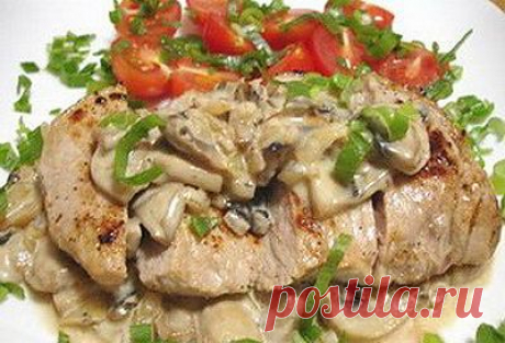 Шницель по-охотничьи | Вкусная жизнь