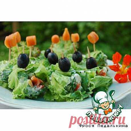 Овощные роллы с сыром - кулинарный рецепт