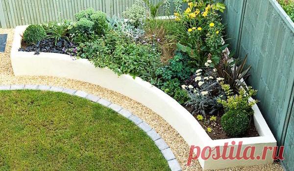 Из чего сделать заборчики для клумб: 5 достойных вариантов (Часть 4) | Дачный труженик | Яндекс Дзен
