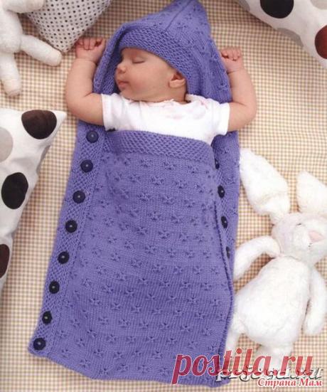 Спальник - конверт с капюшоном. - Страна Мам