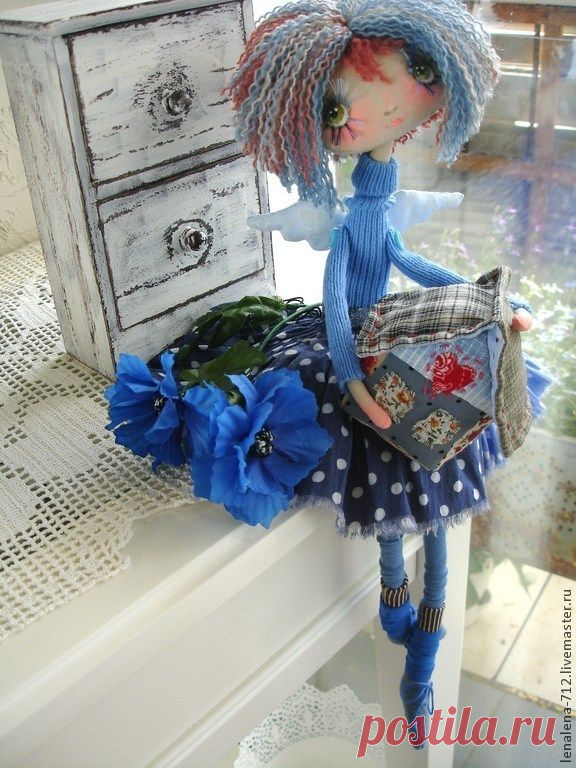 Текстильные куклы мастера ЛенаАлена